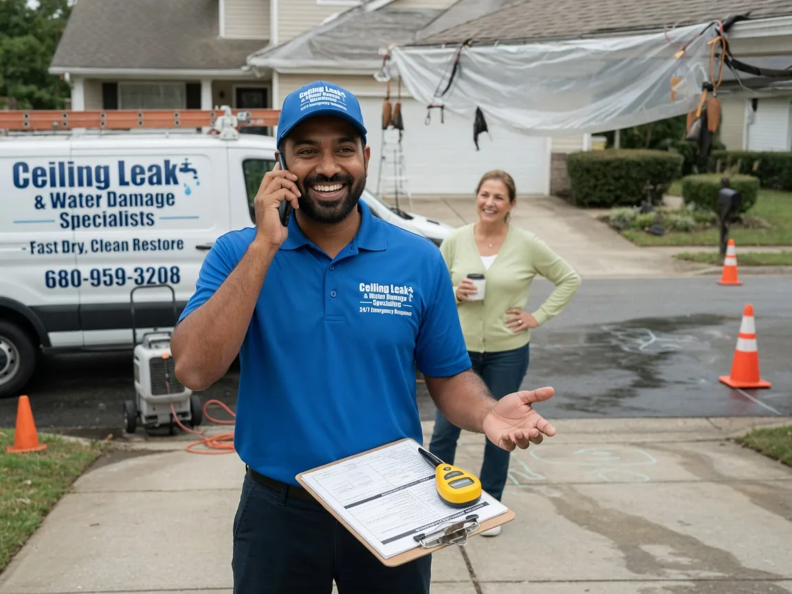 Ceiling Leak Cleanup Danville, GA FAQs